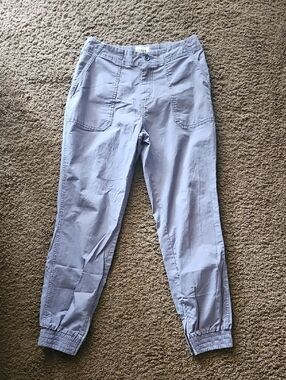 Pact Woven Twill Utility Joggers M Grey
